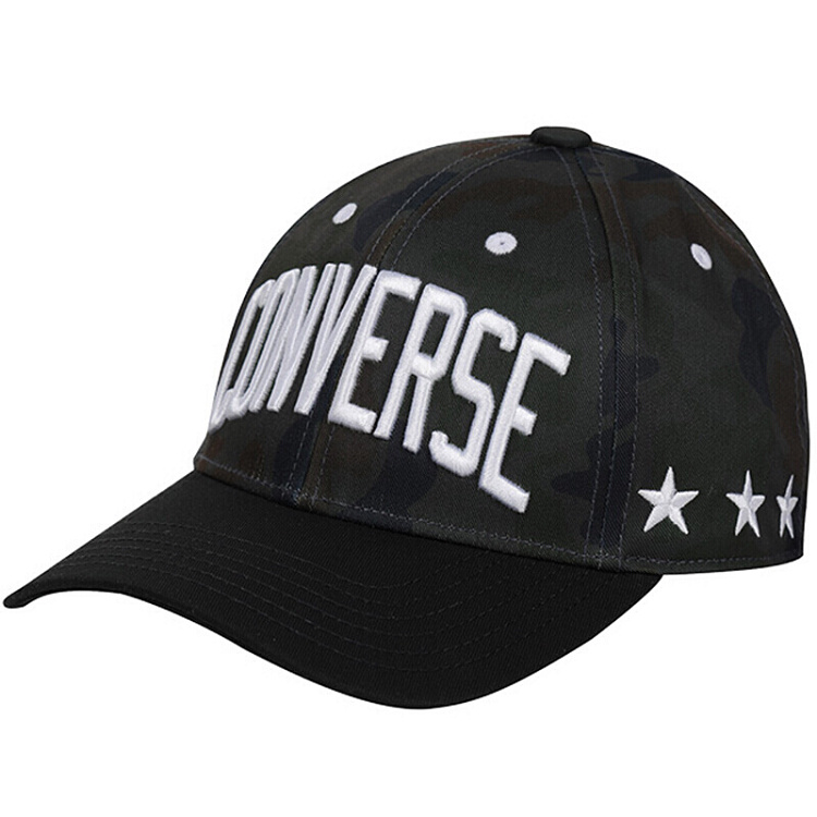 Converse 匡威 棒球帽－字母 CAPS 10006544-A01