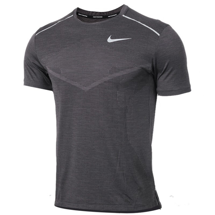 Nike 耐克 男装 跑步 短袖针织衫 AJ7616-010