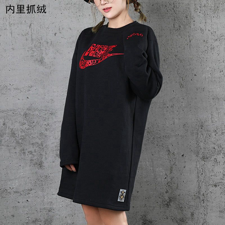 Nike 耐克 女装 休闲 连衣裙 运动生活 CU3661-010