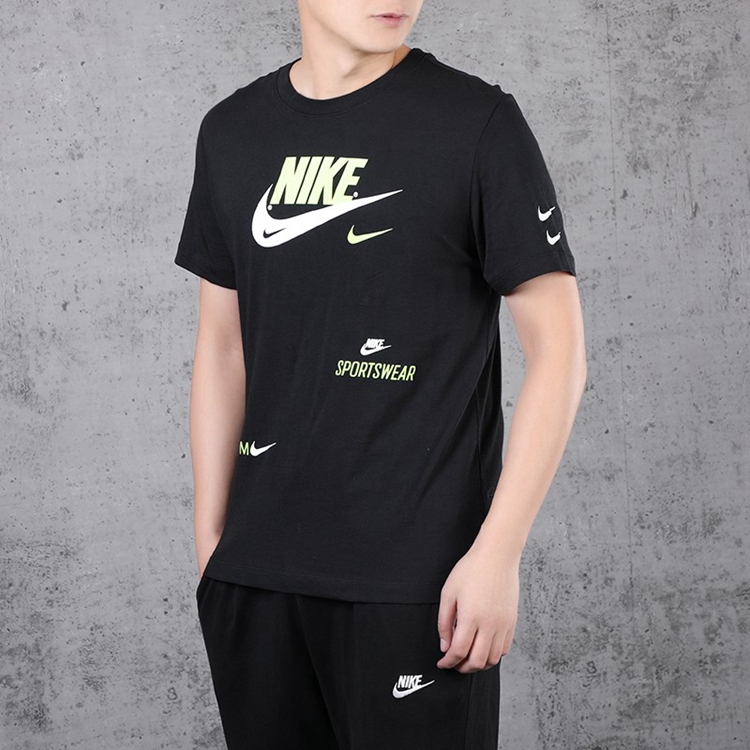 Nike 耐克 男装 休闲 短袖针织衫 运动生活 CU0079-010