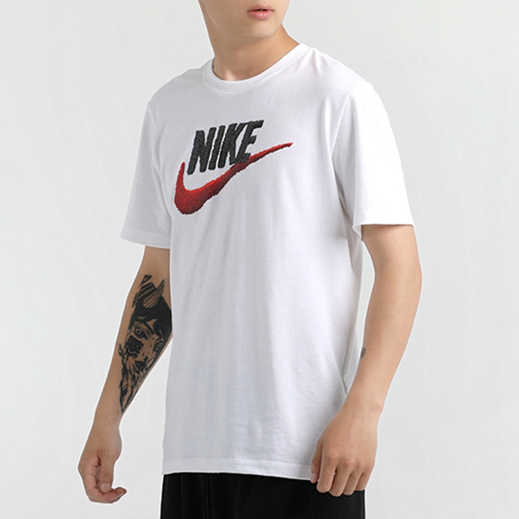 Nike 耐克 男装 休闲 短袖针织衫 运动生活 AR4994-100