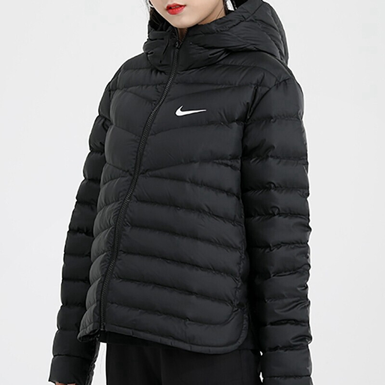 Nike 耐克 女装 休闲 羽绒夹克 运动生活HOODED JACKET CU5095-011
