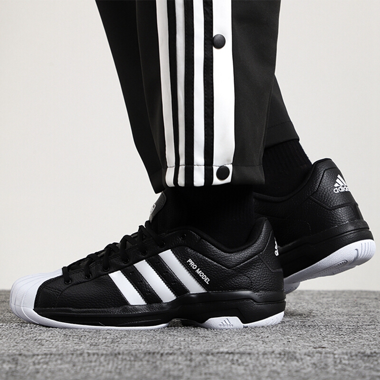 Adidas 阿迪达斯 男鞋 篮球 篮球鞋 Pro Model 2G Low FX4980